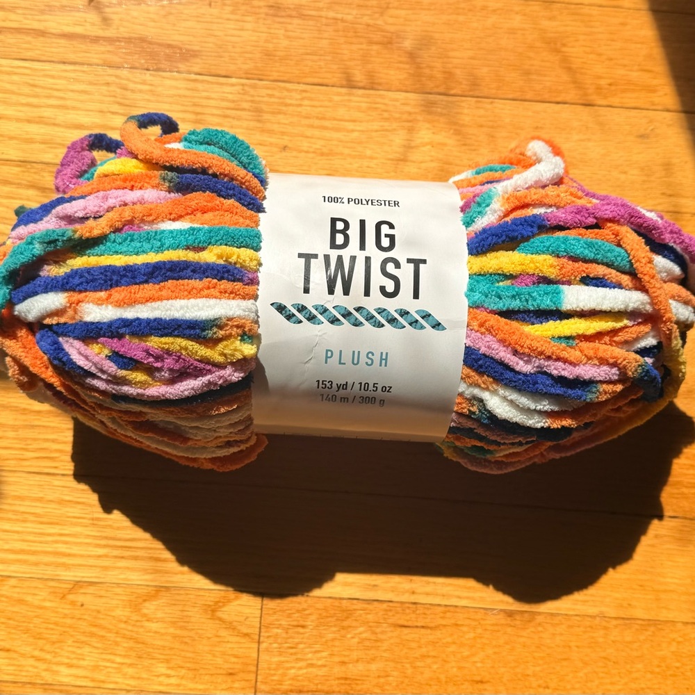 Big Twist Plush Tutti Frutti Yarn